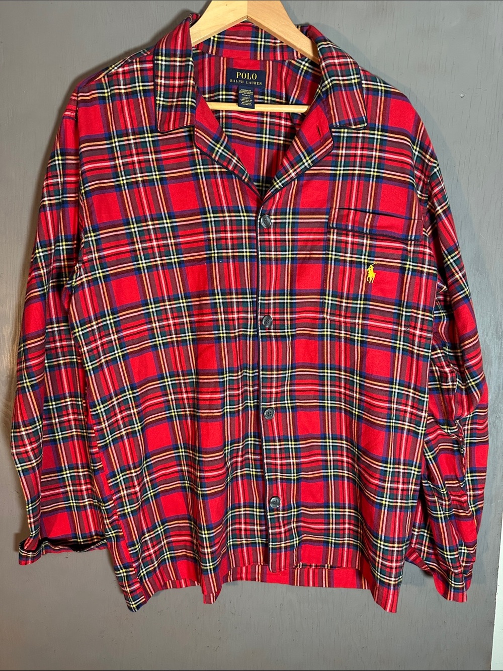 Polo by Ralph Lauren Red Tartan Button-Down Shirt
